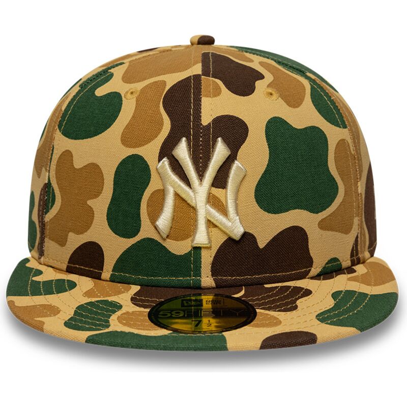 cappello-piatto-camouflage-regolabile-con-logo-beige-59fifty-camo-dei-new-york-yankees-mlb-di-new-era