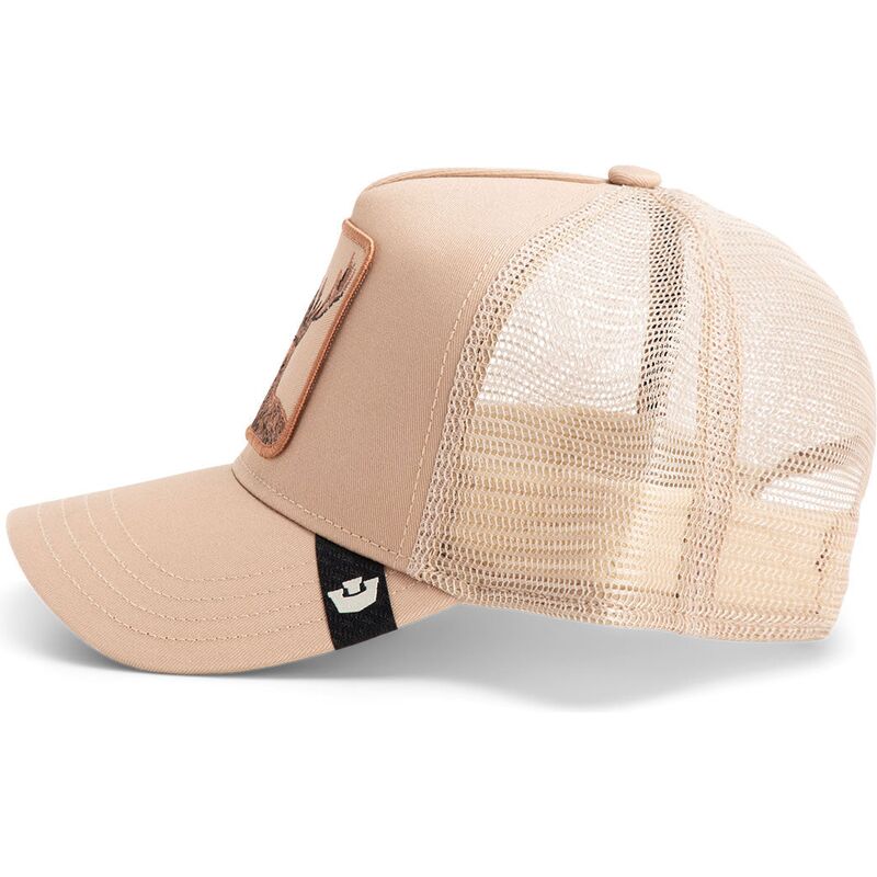 petten-gebogen-beige-snapback-blur-stag-the-farm-van-goorin-bros