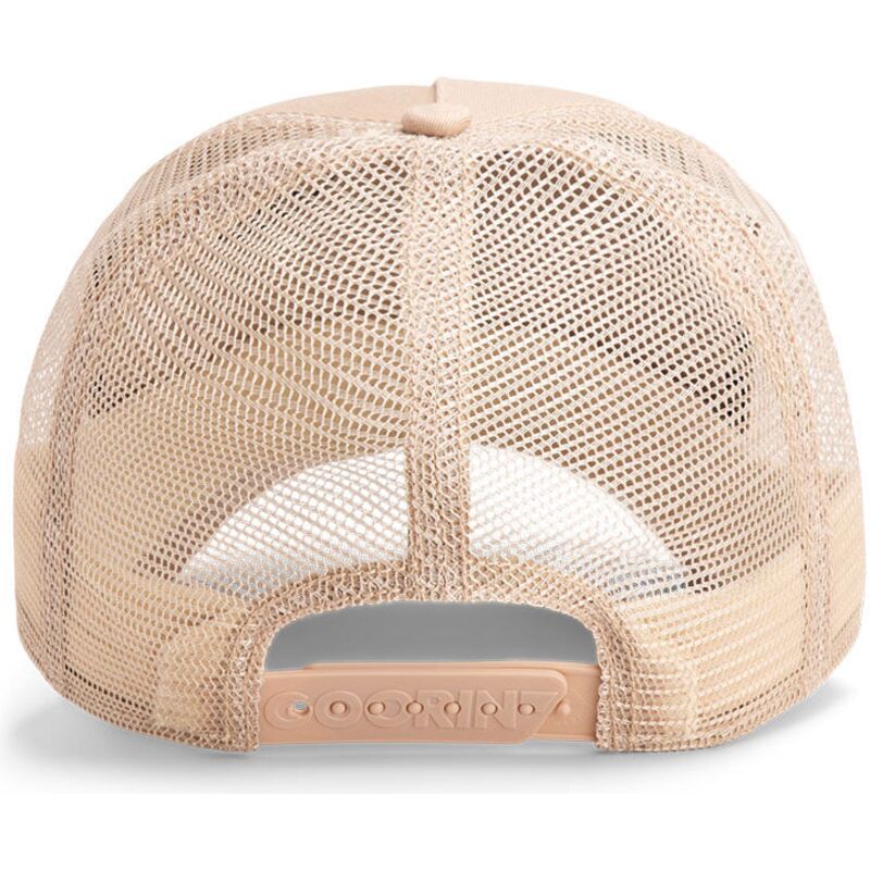 gorra-trucker-beige-ciervo-blur-stag-the-farm-de-goorin-bros