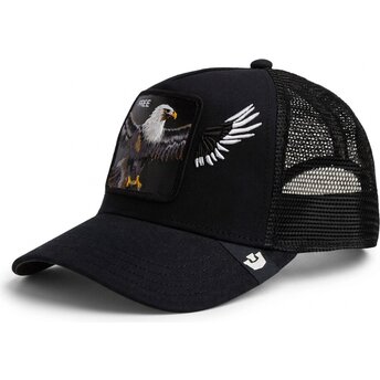 Cap gebogen black snapback The Farm van Goorin Bros.