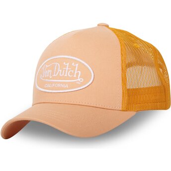 Gorra trucker naranja para niño LOF B6C de Von Dutch