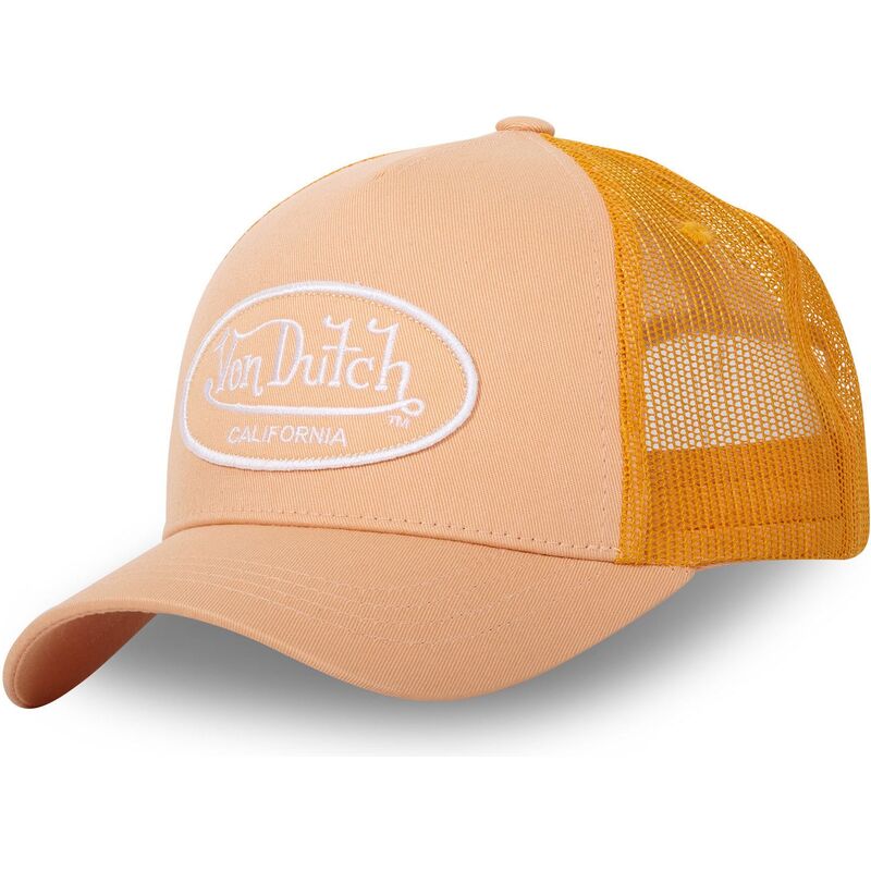 petten-gebogen-oranje-snapback-voor-kinderen-lof-b6c-van-von-dutch