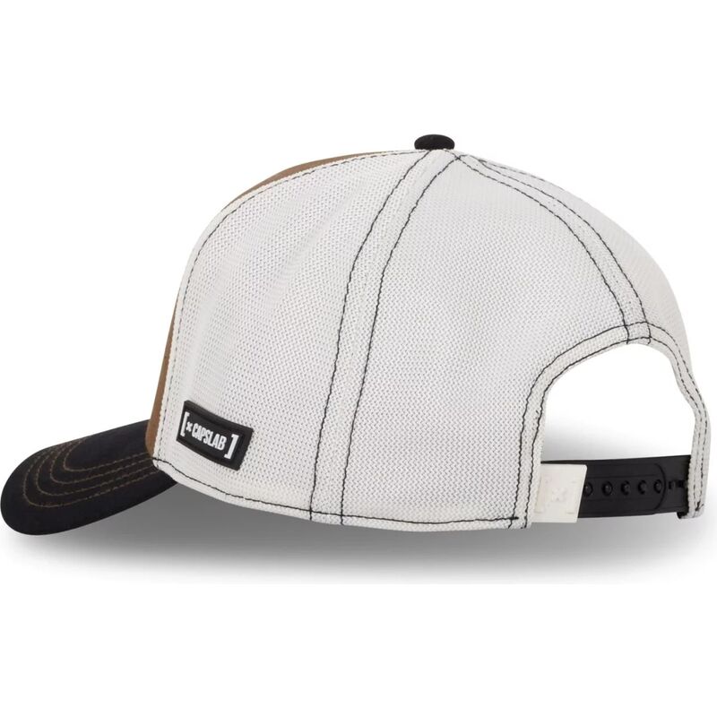 petten-gebogen-bruin-snapback-art-gringa-mona-lisa-beroemdheden-van-capslab