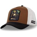 petten-gebogen-bruin-snapback-mona-lisa-famous-van-capslab