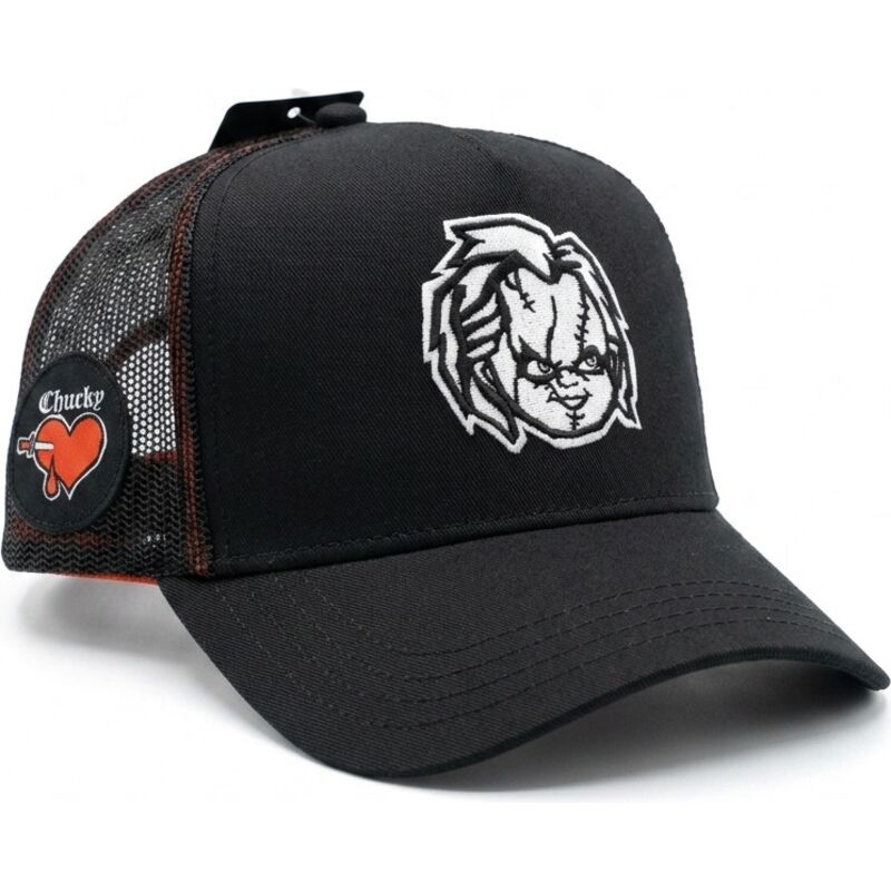 petten-gebogen-zwart-snapback-chu1-blob-chucky-van-capslab