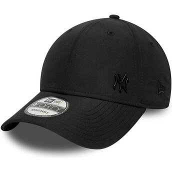 Gorra curva negra ajustable 9FORTY Tonal Flawless de New York Yankees MLB de New Era