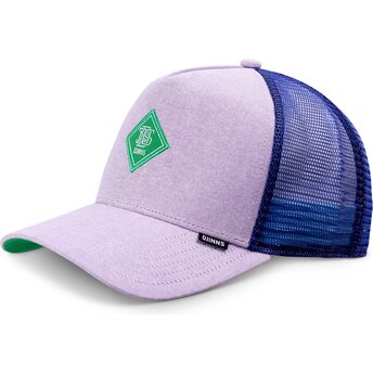 Gorra trucker violeta con logo verde HFT OxfordContra de Djinns