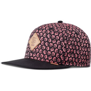 Petten plat meerkleurig snapback Swallows van Djinns