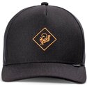petten-gebogen-zwart-snapback-van-djinns