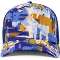 petten-gebogen-blauw-snapback-marron-hft-patternabstract-van-djinns