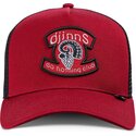 petten-gebogen-rood-snapback-hft-octogrape-van-djinns