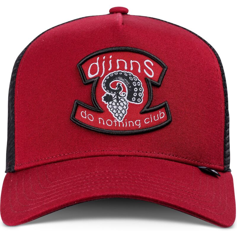 petten-gebogen-rood-snapback-van-djinns