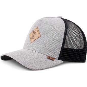 Petten gebogen grijs snapback HFT JerseySpots van Djinns