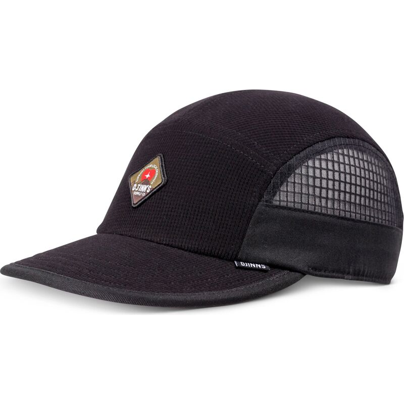 petten-plat-zwart-verstelbaar-soft-waffle-mountain-van-djinns