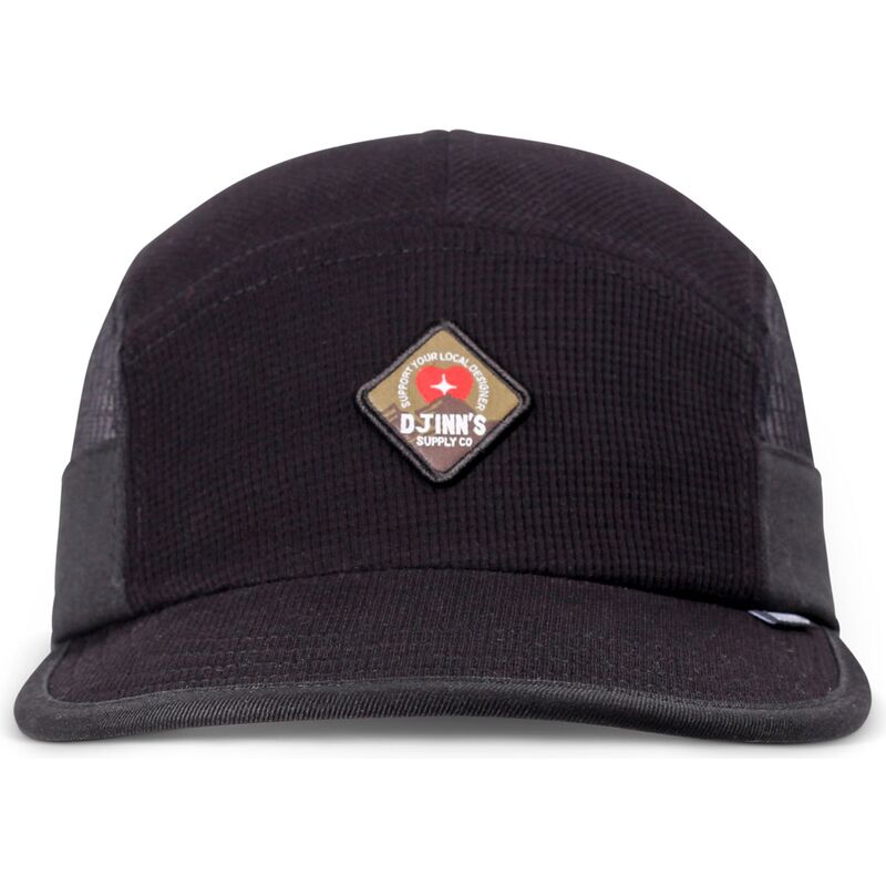 gorra-plana-negra-ajustable-soft-waffle-mountain-de-djinns