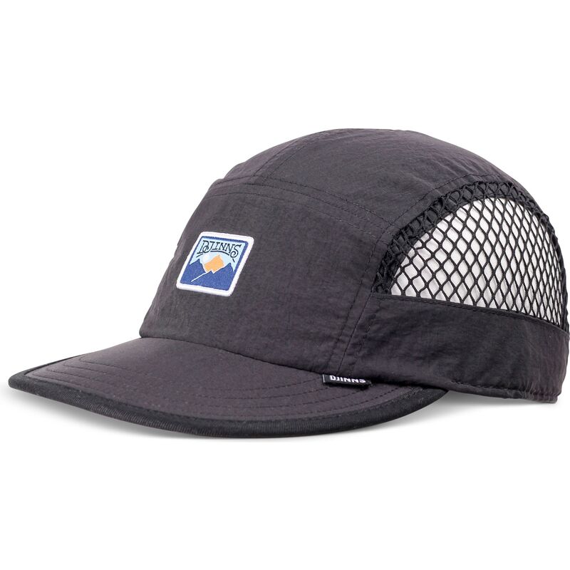 petten-plat-zwart-verstelbare-band-soft-bignet-mountain-van-djinns