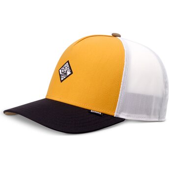 Gorra trucker multicolor HFT MoBeSea Mustard de Djinns
