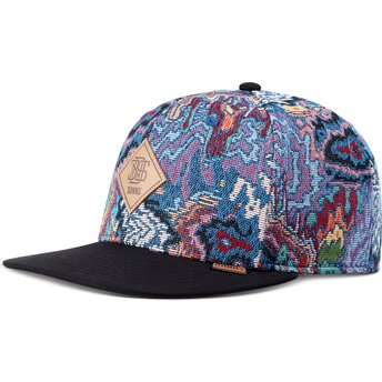 Gorra plana multicolor snapback Colourexplo de Djinns