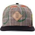gorra-plana-gris-y-negra-snapback-crinklecheck-de-djinns