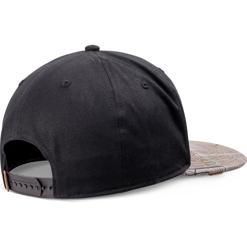 gorra-plana-negra-y-gris-snapback-crinklecheck-rev-de-djinns