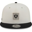 petten-plat-beige-snapback-9fifty-training-pack-2026-van-las-vegas-raiders-nfl-van-new-era
