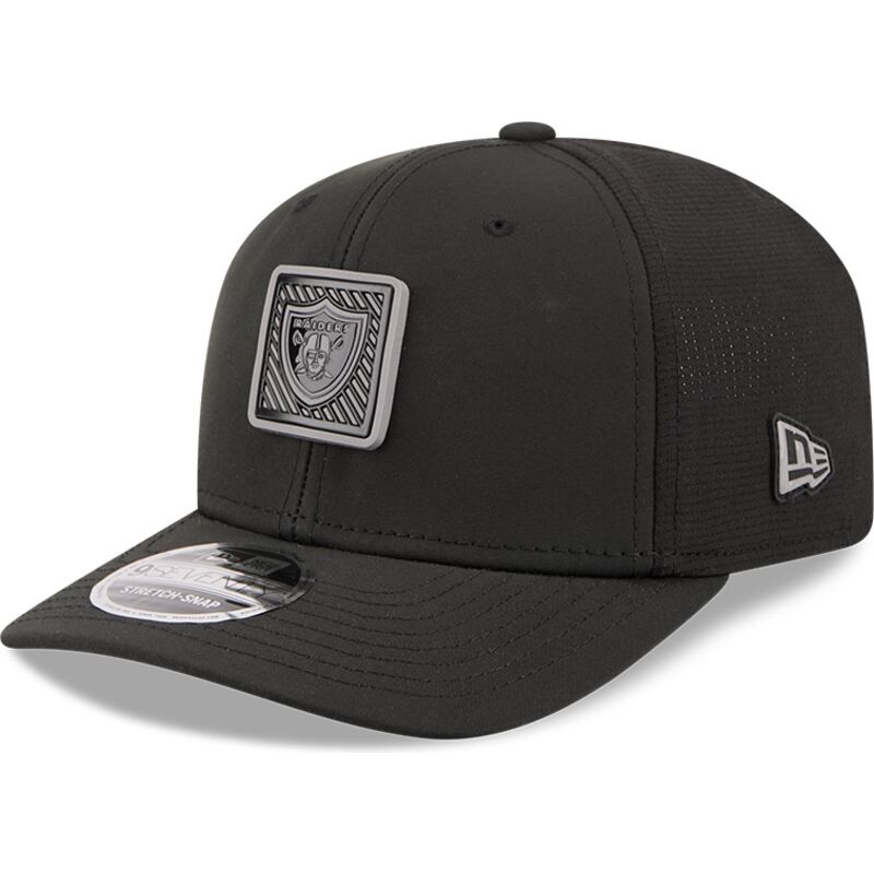 gorra-curva-negra-snapback-9seventy-stretch-snap-training-pack-2026-de-las-vegas-raiders-nfl-de-new-era
