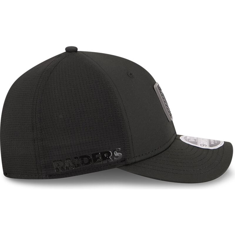 gorra-curva-negra-snapback-9forty-m-crown-training-pack-2026-de-las-vegas-raiders-nfl-de-new-era