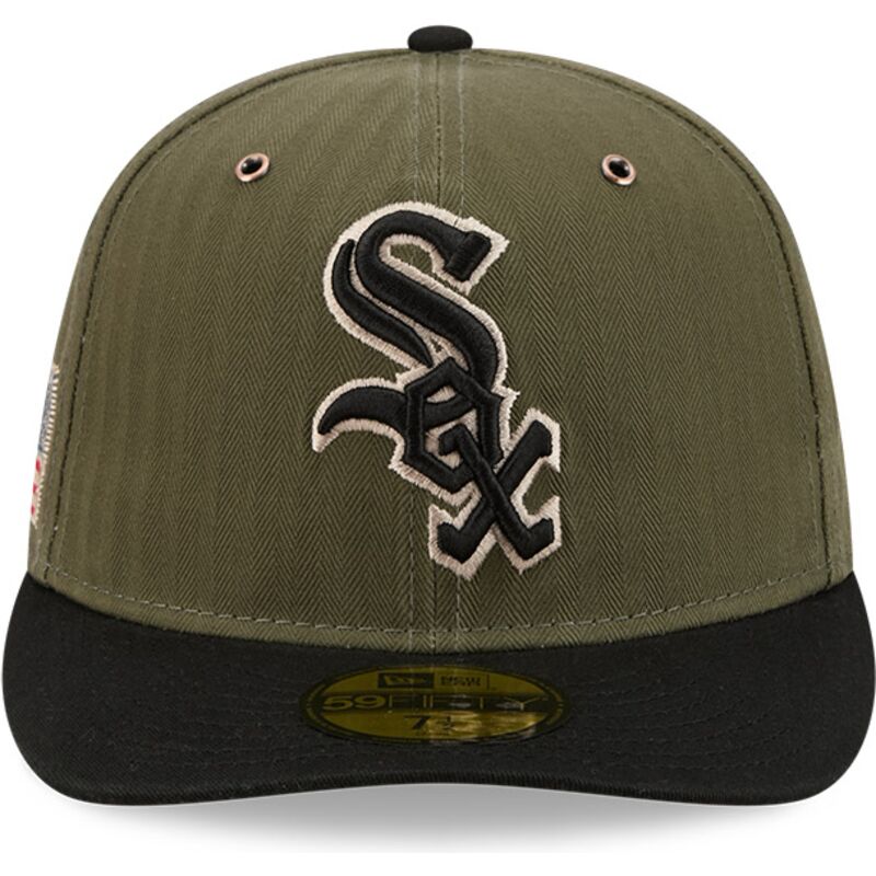 petten-gebogen-groen-aangepast-59fifty-pre-curved-american-herringbone-van-chicago-white-sox-mlb-van-new-era petten-gebogen-groen-aangepast-59fifty-pre-curved-american-herringbone-van-chicago-white-sox-mlb-van-new-era