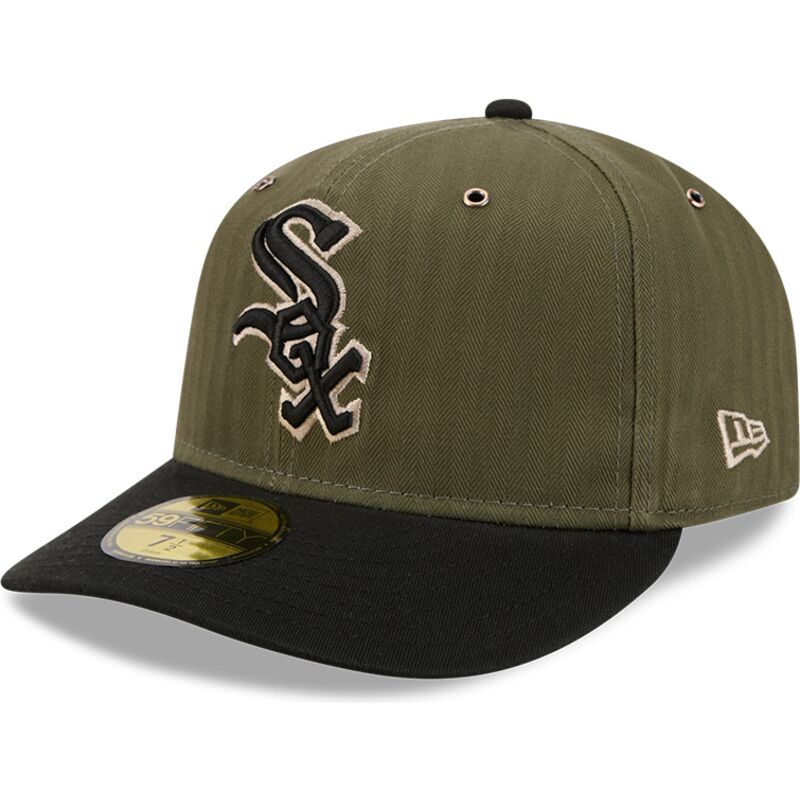 petten-gebogen-groen-aangepast-59fifty-pre-curved-american-herringbone-van-chicago-white-sox-mlb-van-new-era petten-gebogen-groen-aangepast-59fifty-pre-curved-american-herringbone-van-chicago-white-sox-mlb-van-new-era