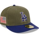 petten-gebogen-groen-fitted-59fifty-pre-curved-american-herringbone-van-los-angeles-dodgers-mlb-van-new-era