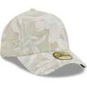 petten-gebogen-beige-fitted-59forty-a-frame-leafy-palm-van-new-era