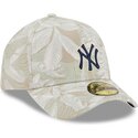 gorra-curva-beige-ajustada-59forty-a-frame-leafy-palm-de-new-york-yankees-mlb-de-new-era