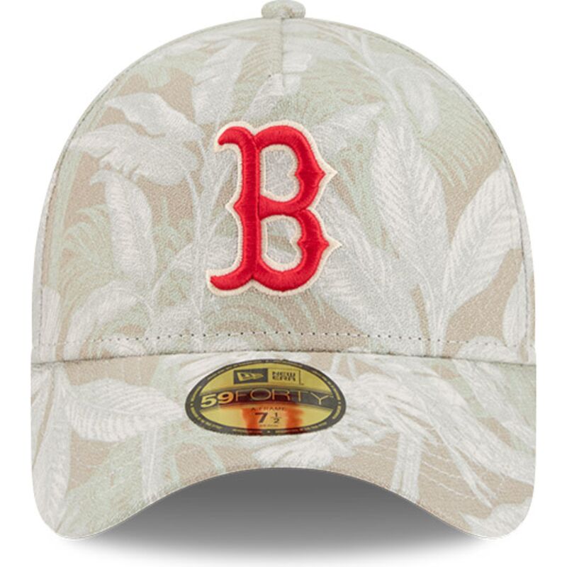 petten-gebogen-beige-aangepast-59forty-a-frame-leafy-palm-van-boston-red-sox-mlb-van-new-era petten-gebogen-beige-aangepast-59forty-a-frame-leafy-palm-van-boston-red-sox-mlb-van-new-era
