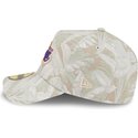 petten-gebogen-beige-aangepast-59forty-a-frame-leafy-palm-van-los-angeles-lakers-nba-van-new-era