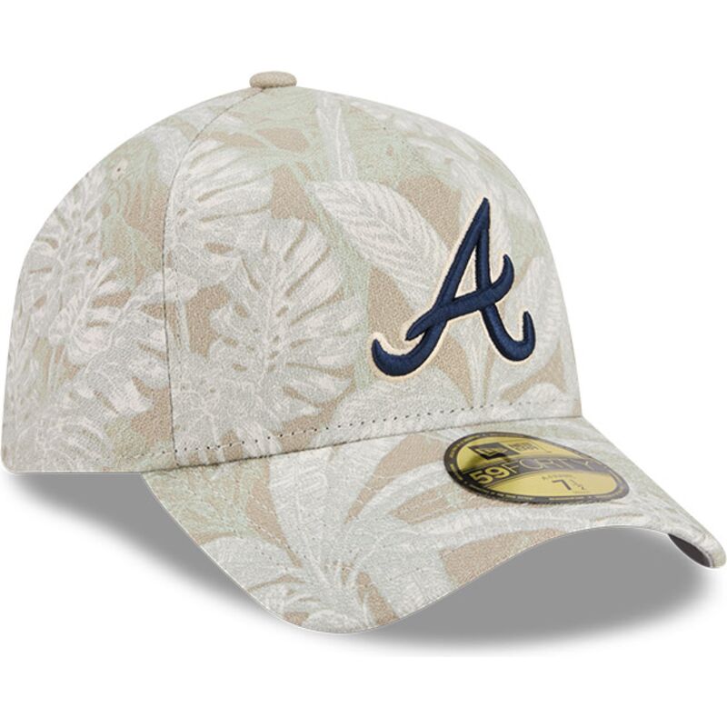 petten-gebogen-beige-aangepast-59forty-a-frame-leafy-palm-van-atlanta-braves-mlb-van-new-era