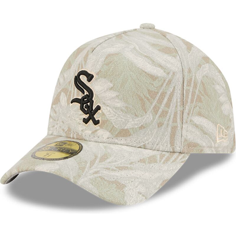 petten-gebogen-beige-aangepast-59forty-a-frame-leafy-palm-van-chicago-white-sox-mlb-van-new-era petten-gebogen-beige-aangepast-59forty-a-frame-leafy-palm-van-chicago-white-sox-mlb-van-new-era