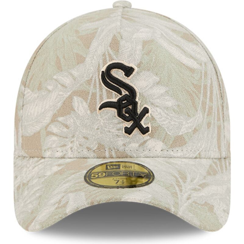 petten-gebogen-beige-aangepast-59forty-a-frame-leafy-palm-van-chicago-white-sox-mlb-van-new-era petten-gebogen-beige-aangepast-59forty-a-frame-leafy-palm-van-chicago-white-sox-mlb-van-new-era