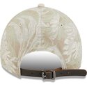 new-era-curved-brim-9twenty-leafy-palm-los-angeles-dodgers-mlb-beige-adjustable-cap