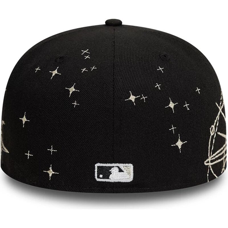 petten-plat-zwart-fitted-59fifty-zodiac-van-chicago-white-sox-mlb-van-new-era petten-plat-zwart-fitted-59fifty-zodiac-van-chicago-white-sox-mlb-van-new-era