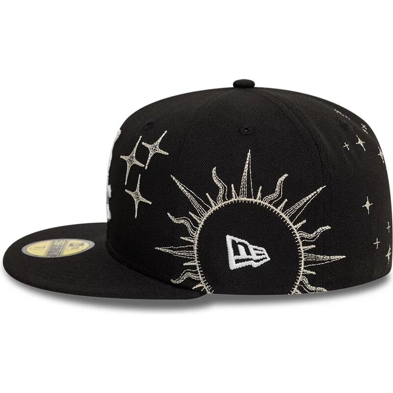petten-plat-zwart-aangepast-59fifty-zodiac-van-chicago-white-sox-mlb-van-new-era