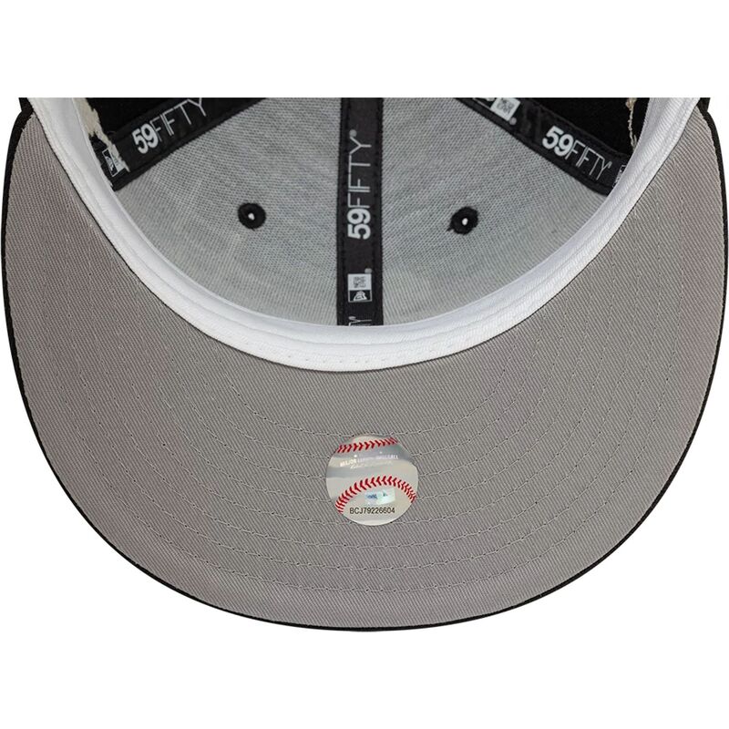 petten-plat-zwart-aangepast-59fifty-zodiac-van-chicago-white-sox-mlb-van-new-era