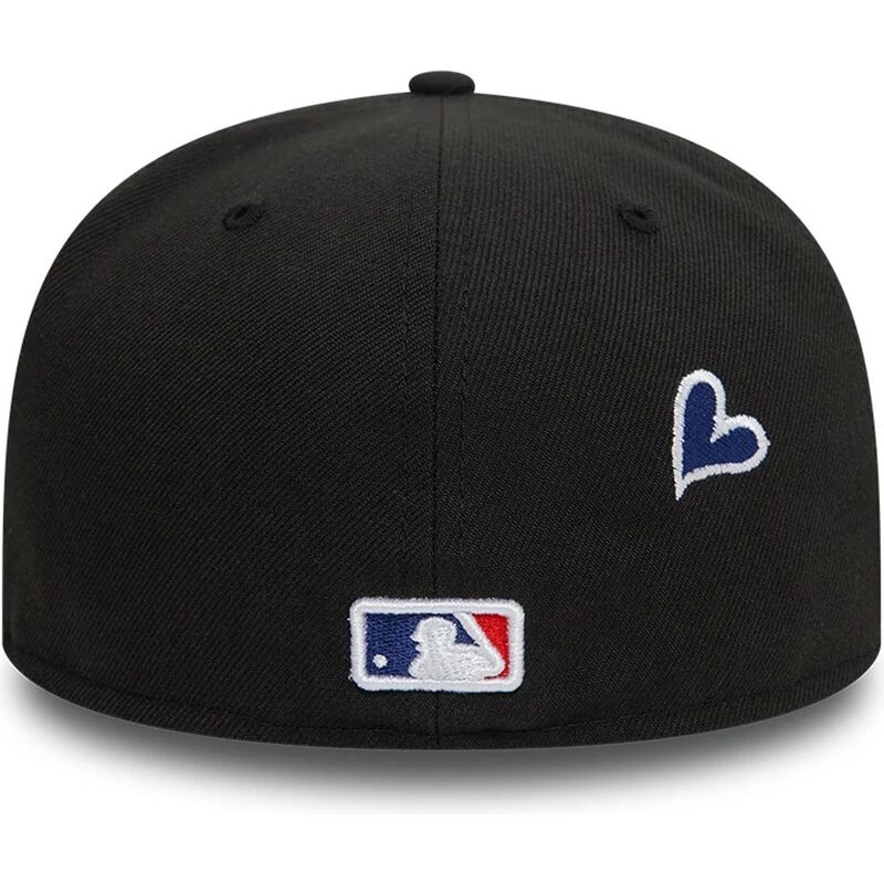 gorra-plana-negra-ajustada-59fifty-heart-icon-de-los-angeles-dodgers-mlb-de-new-era