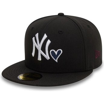 New Era Flat Brim 59FIFTY Heart Icon New York Yankees MLB...