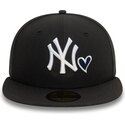 petten-plat-zwart-aangepast-59fifty-heart-icon-van-new-york-yankees-mlb-van-new-era