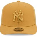 gorra-trucker-marron-claro-9seventy-stretch-snap-color-pack-de-new-york-yankees-mlb-de-new-era