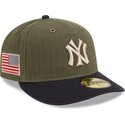 petten-gebogen-groen-aangepast-59fifty-pre-curved-american-herringbone-van-new-york-yankees-mlb-van-new-era