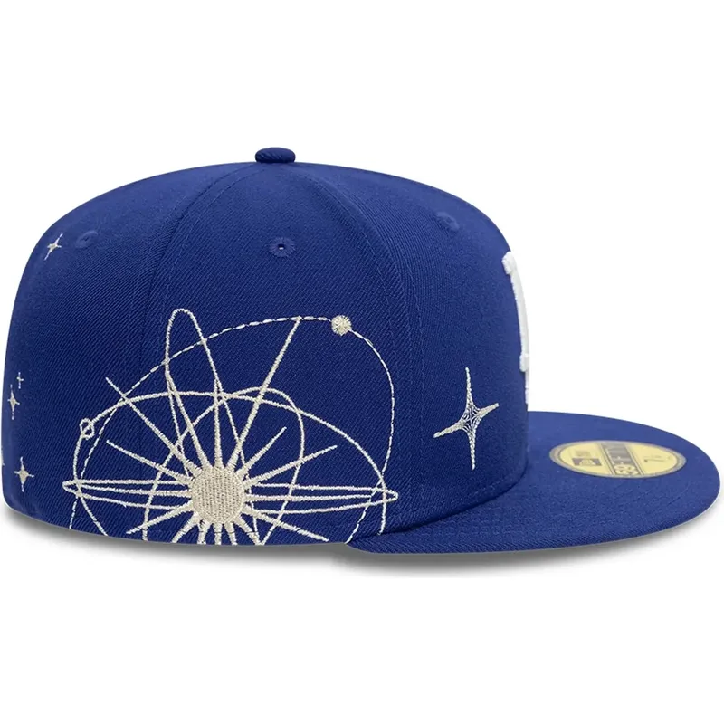 petten-plat-blauw-aangepast-59fifty-zodiac-van-los-angeles-dodgers-mlb-van-new-era
