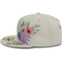 gorra-plana-beige-ajustada-59fifty-floral-de-new-york-yankees-mlb-de-new-era