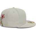 gorra-plana-beige-ajustada-59fifty-floral-de-new-york-yankees-mlb-de-new-era