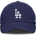 petten-gebogen-blauw-verstelbare-band-voor-kinderen-club-unstructured-organic-cotton-van-los-angeles-dodgers-mlb-van-nike
